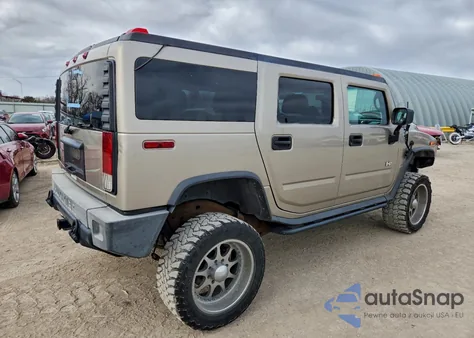 2005 Hummer H2 из США, поврежденный, VIN 5GRGN23U45H115427